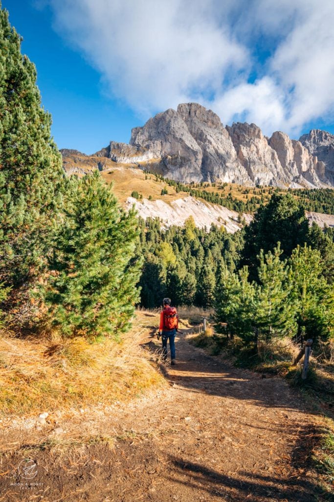 Piz Duleda Hike in Puez-Odle Nature Park, Dolomites