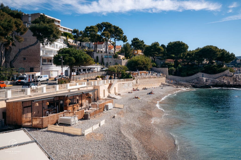 Plage du Bestouan, Cassis, France