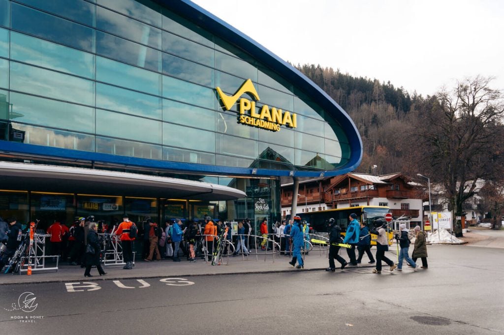 Planai Gondola valley station, Schladming, Austria