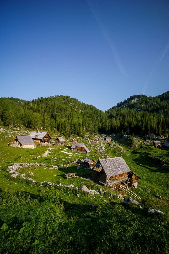 Planina Dedno Polje, Triglav National Park, Slovenia