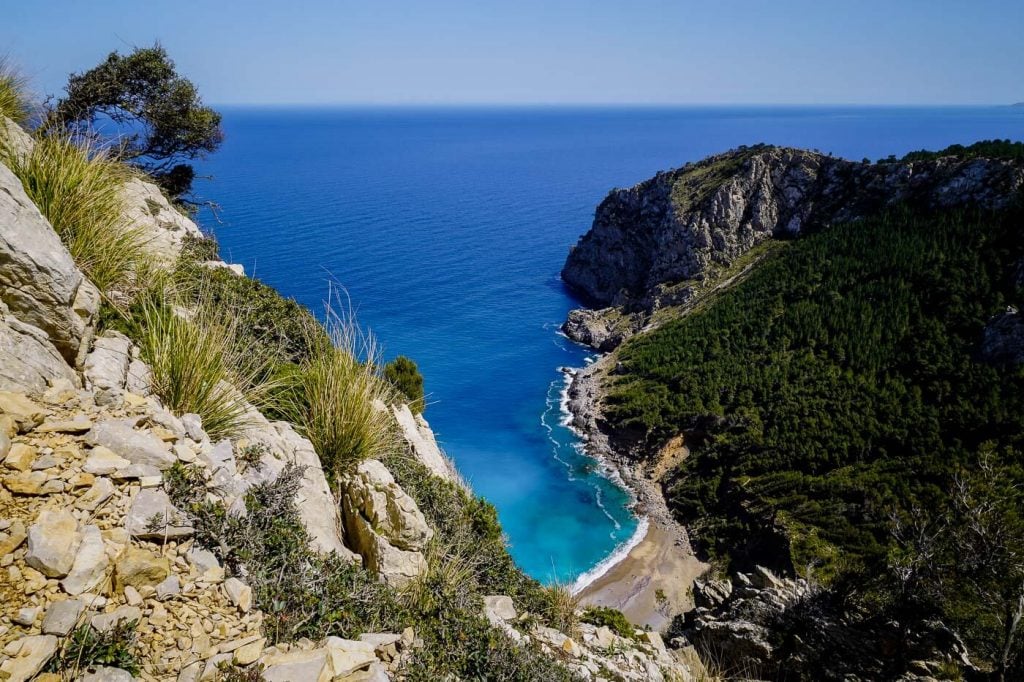 Platja des Coll Baix viewpoint, Mallorca