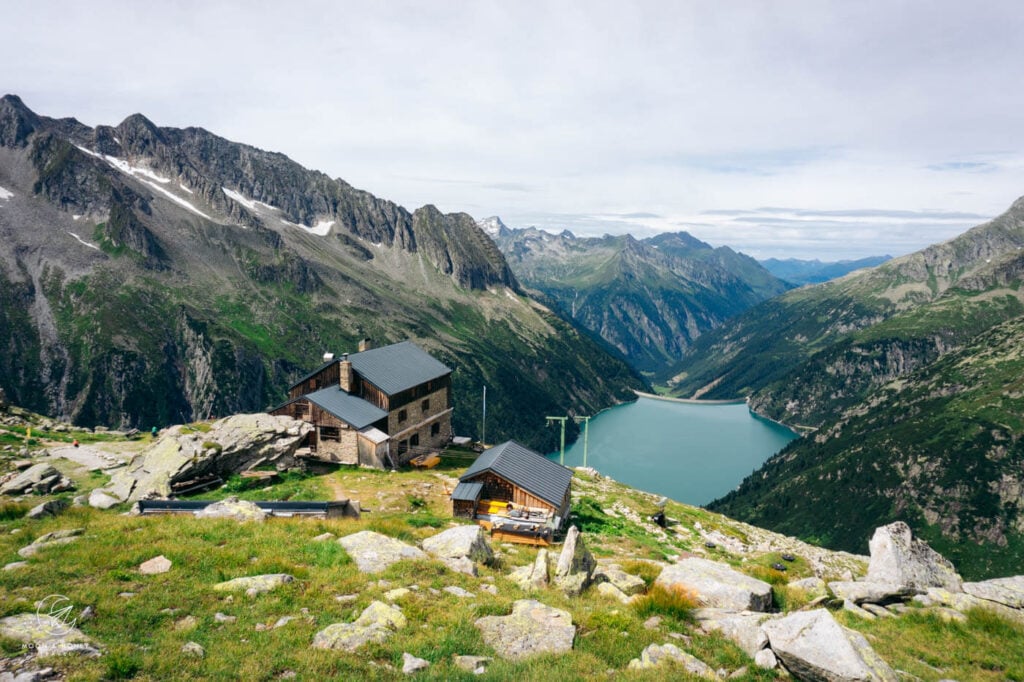 Plauener Hütte Hiking Trail, Zillertal Alps, Austria