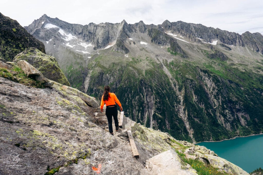 Panoramatour im Zillergrund, Zillertal Alps, Austria