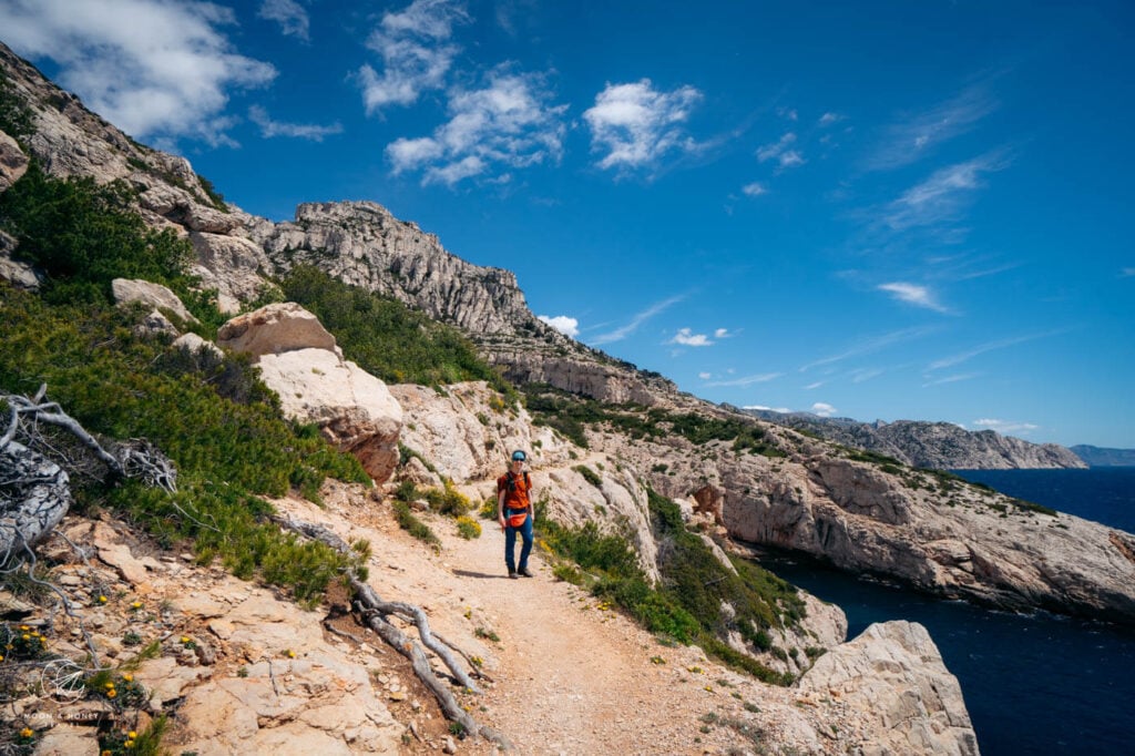 Calanque de Podestat to Calanque de Marseilleveyre hiking trail, Calanques, France