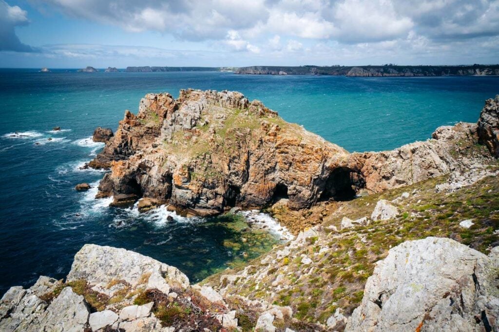 Pointe de Dinan, Halbinsel Crozon, Bretagne, Frankreich