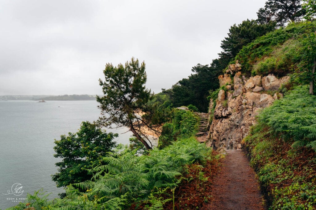 Pointe de Penn al Lann Walk in Carantec, near Roscoff, Brittany, France