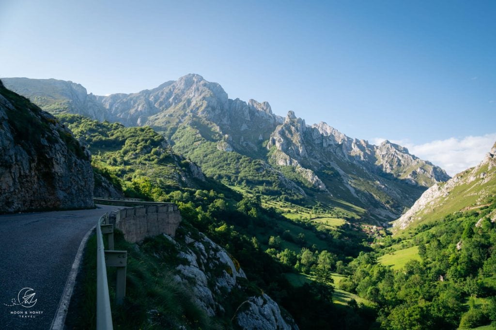 Picos de Europa Road, Poncebos to Sotres, Northern Spain