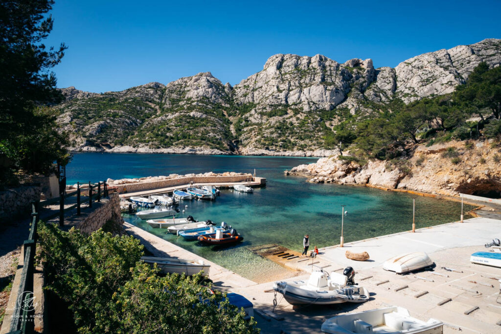 Port de Sormiou, Calanques, Marseille, France