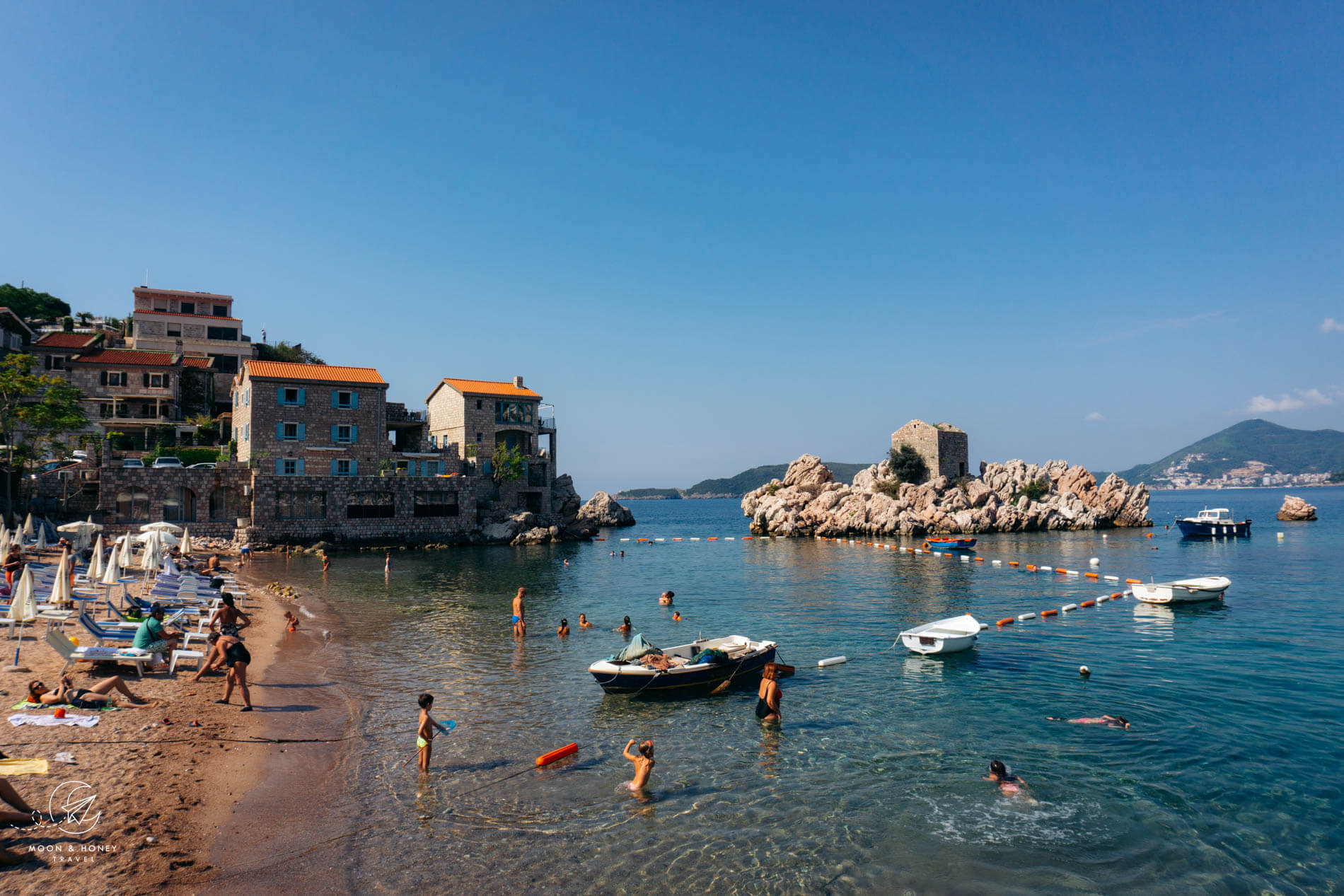 Przno Beach, Montenegro