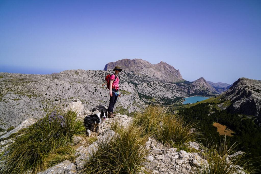 Puig de l'Ofre summit views, Mallorca