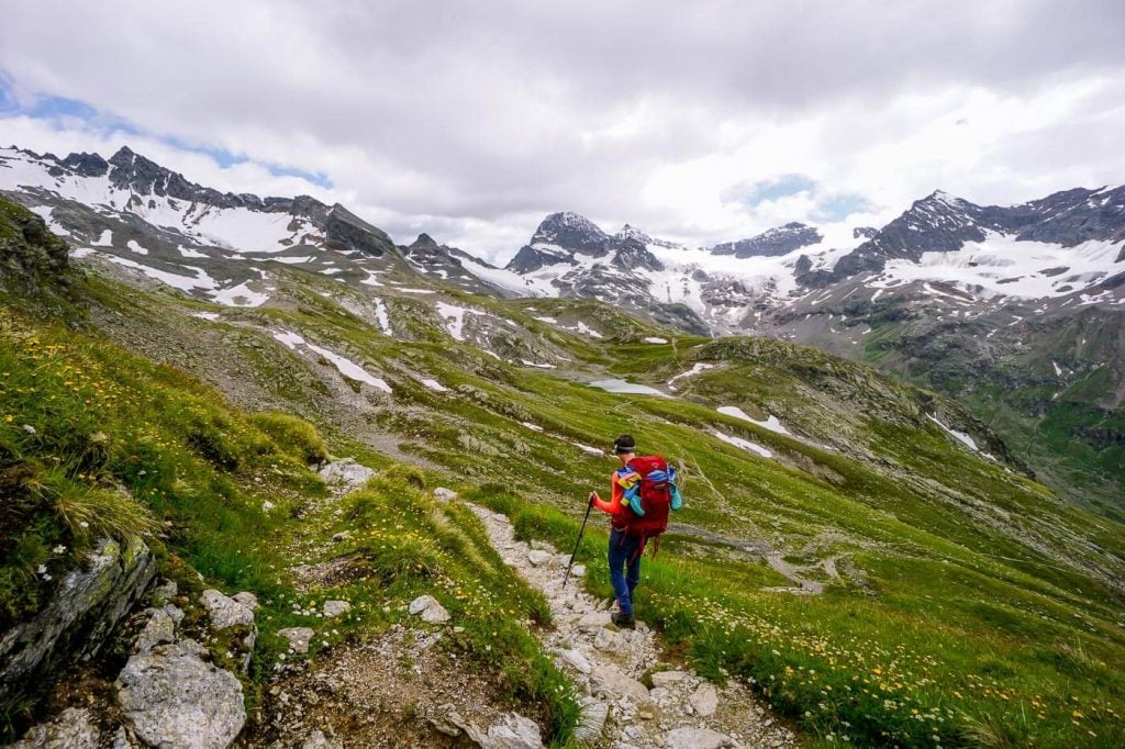 Radsattel to Wiesbadener Hut, Silvretta Alps, Austria