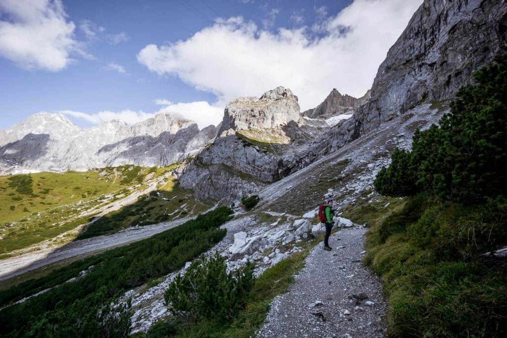 Türlwand to Dachstein Südwandhütte, 5 Huts Trail