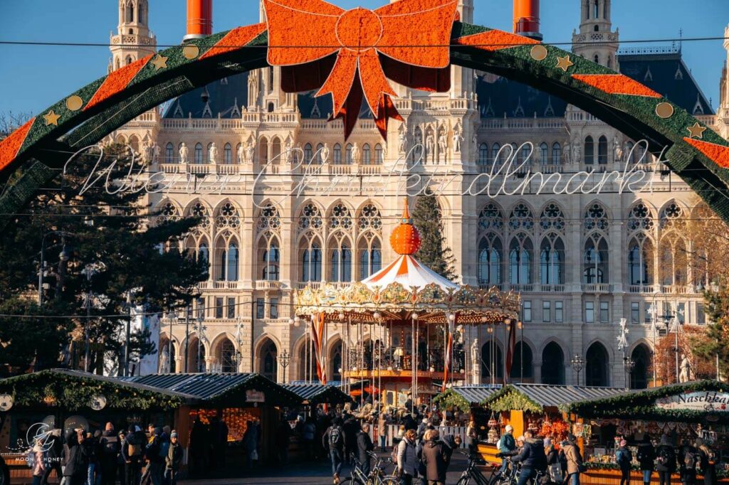 City Hall Vienna Christmas Market, Austria