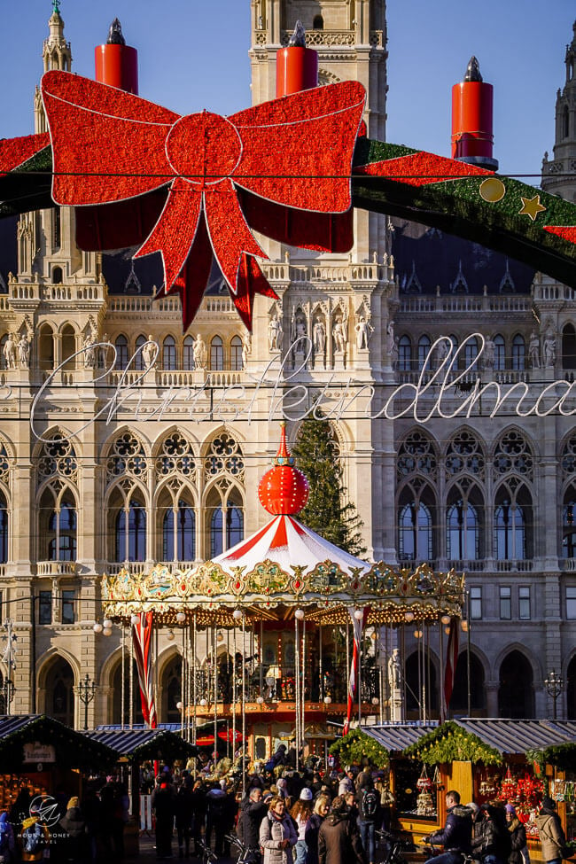 Rathausplatz Christmas Market, Vienna, Austria