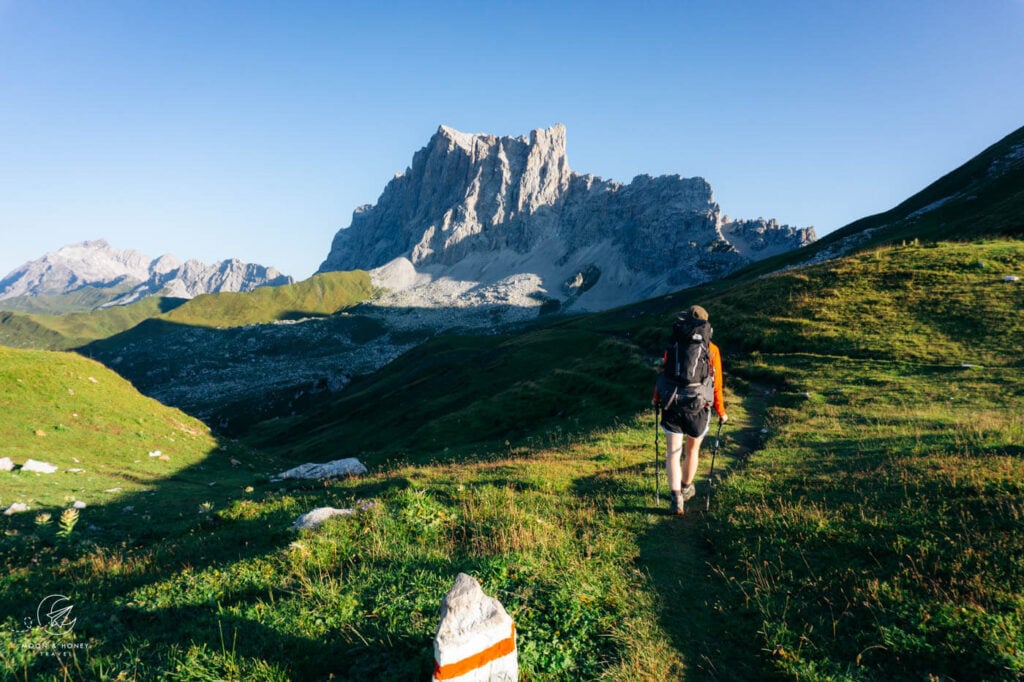 Carschinahütte - Cavelljoch - Schesaplanahütte Hüttenwanderung im Rätikon, Schweiz