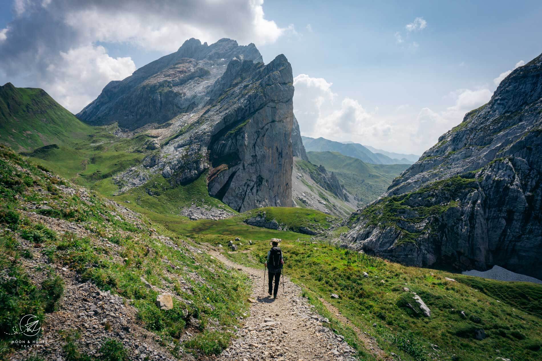 Schweizer Tor, Rätikon Höhenweg Etappe 1, Österreich