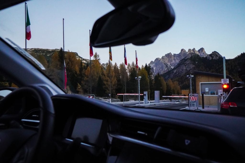 Tre Cime di Lavaredo Toll Road, Dolomites