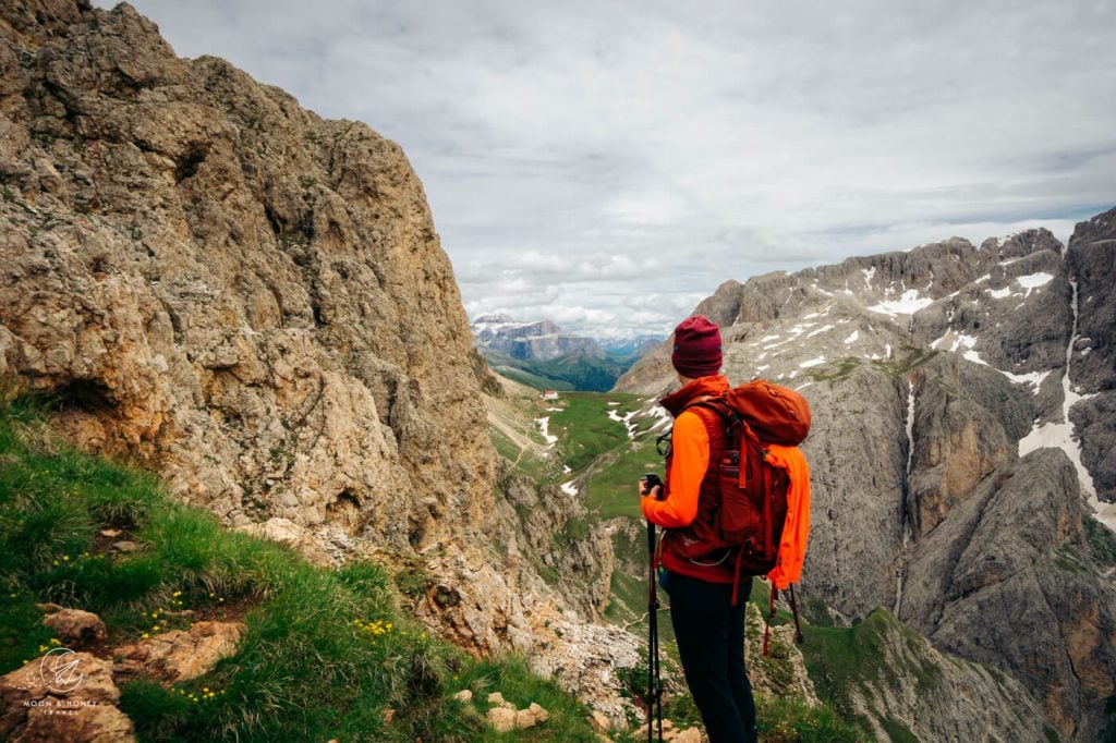 Rifugio Bolzano to Alpe di Tires hiking trail, Dolomites