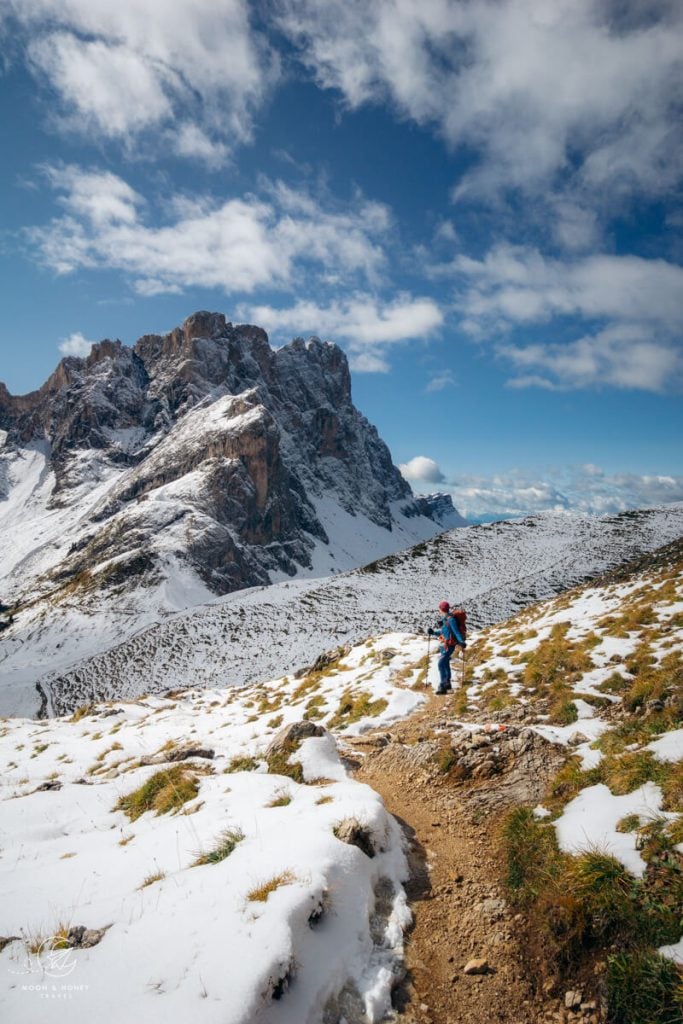 Rifugio Genova hike, Dolomites