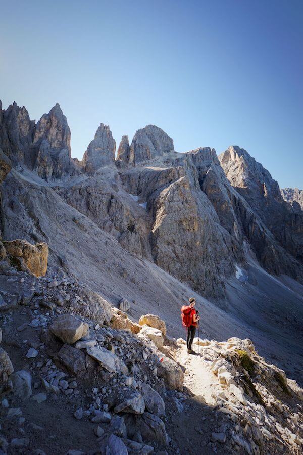 Val Venegia to Passo Mulaz, Pale di San Martino Dolomites Day Hike