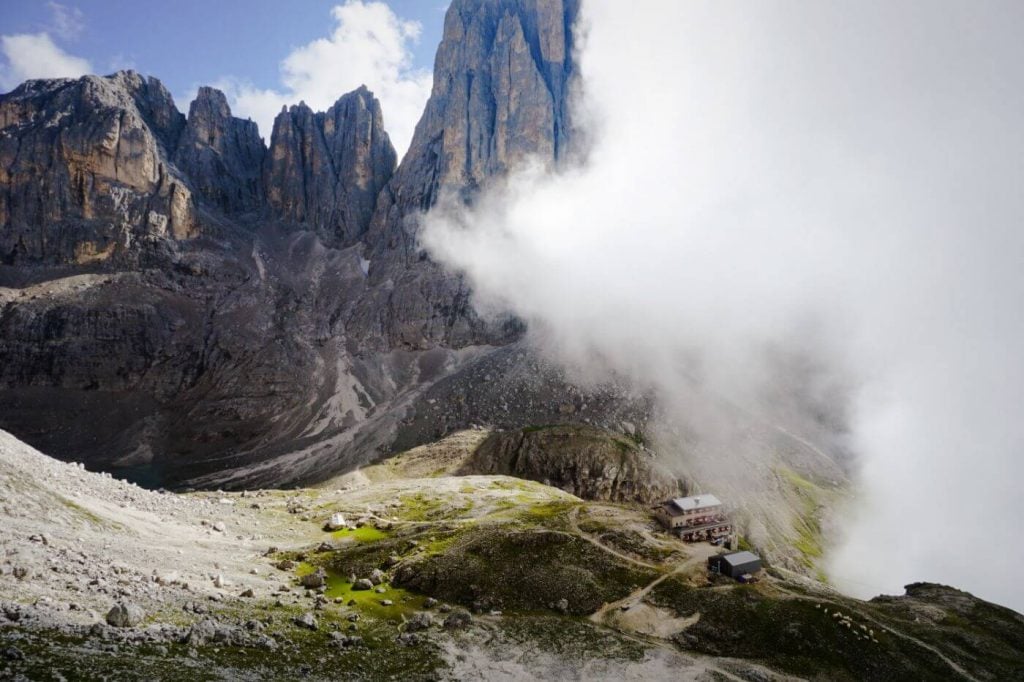 Rifugio Pradidali, Pale di San Martino