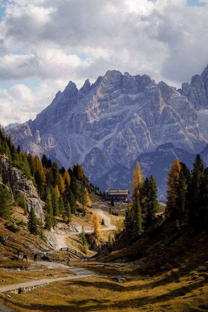 Rifugio Vallandro, Cristallo Group, Dolomites