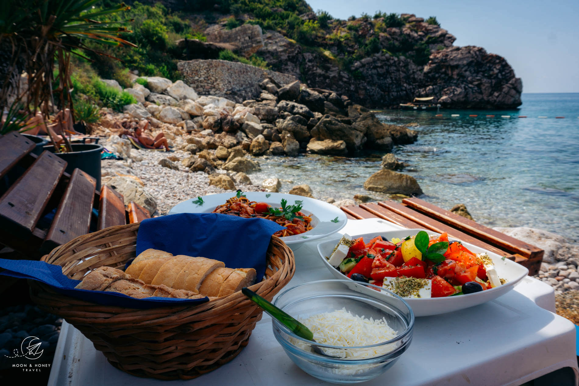 Rijeka Reževići Beach and Seafood, Montenegro