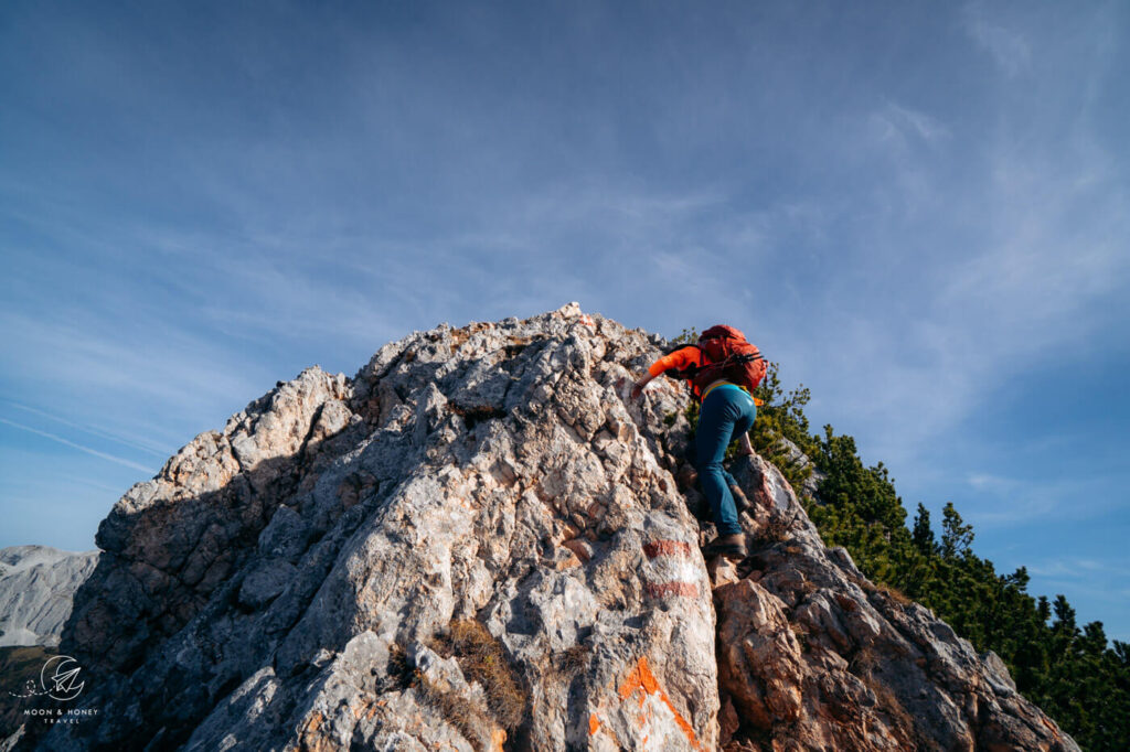 Rötelstein Ascent, Trail 670, Filzmoos, Salzburg, Austria