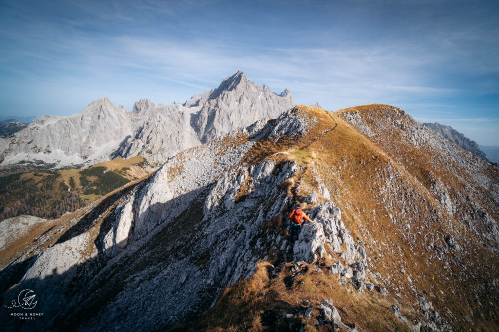 Rötelstein Ridge, Dachstein, Filzmoos, Austria