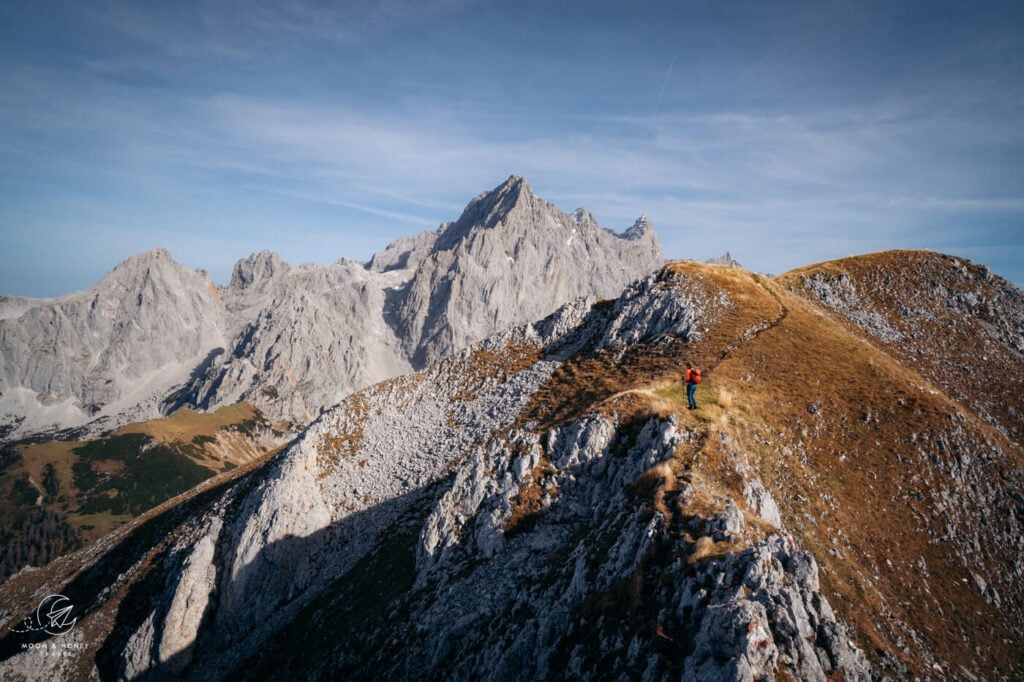 Rötelstein Wanderung, Filzmoos, Österreich