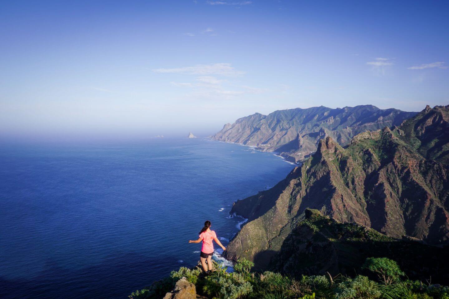 Roque de Taborno Hike, Anaga Mountains Hiking Trails, Tenerife, Spain