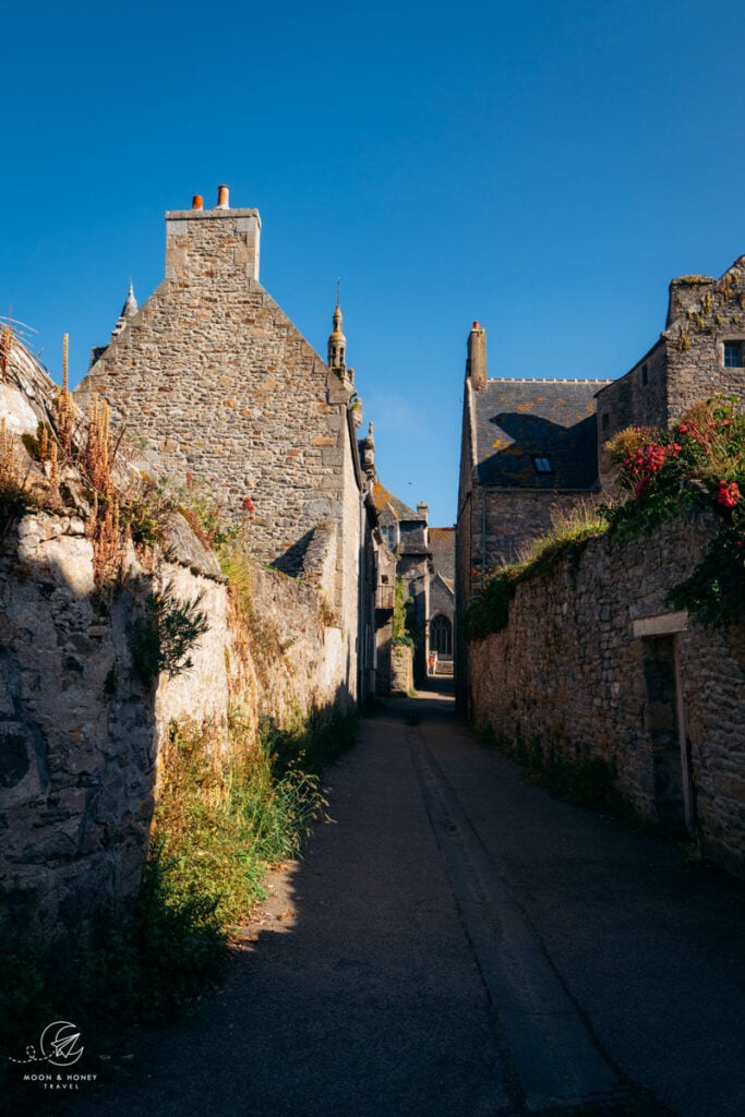 Roscoff old town, Brittany France