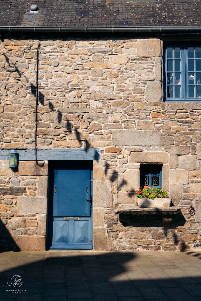 Roscoff stone house, Brittany France