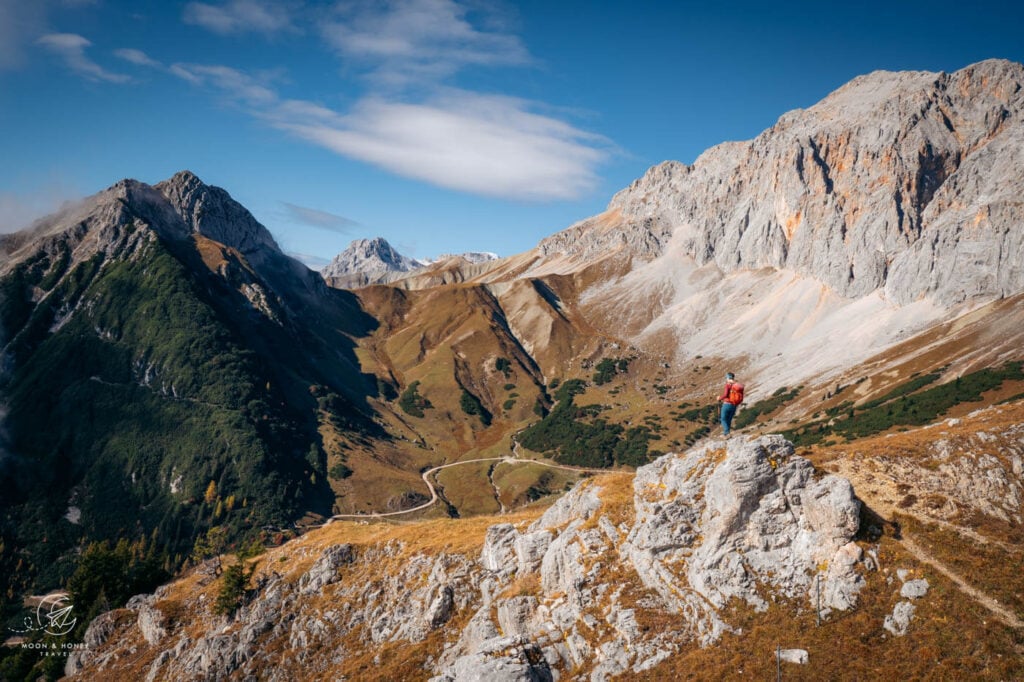 Rotmoosalm Hut Views, Wetterstein Mountains, Austria