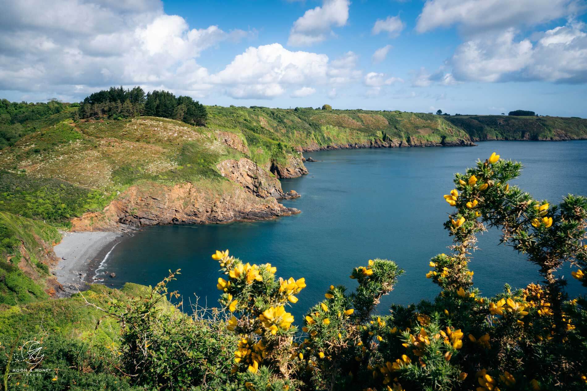 Route des Falaises, Paimpol, Brittany, France