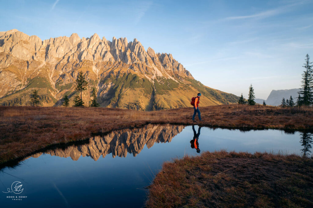 Spiegelsee am Hochkeil, Salzburg, Austria