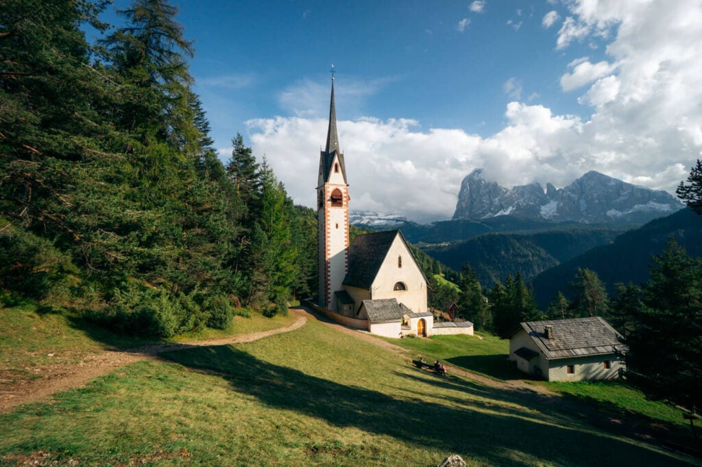 San Giacomo Church, Ortisei, Val Gardena, Dolomites