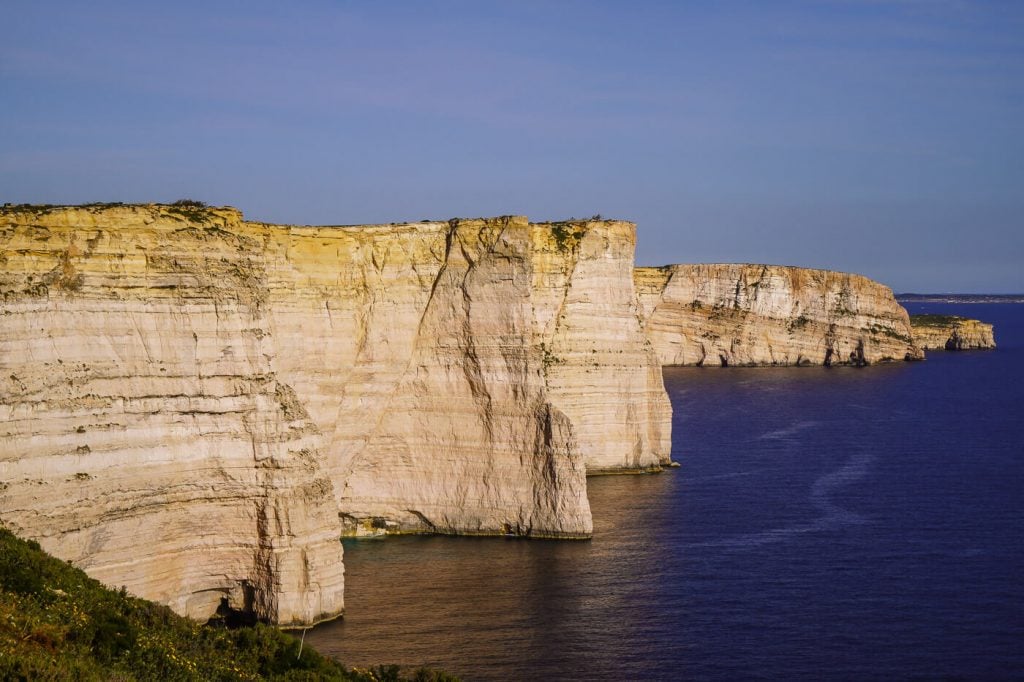 Sanap Cliffs, Gozo Island, Malta