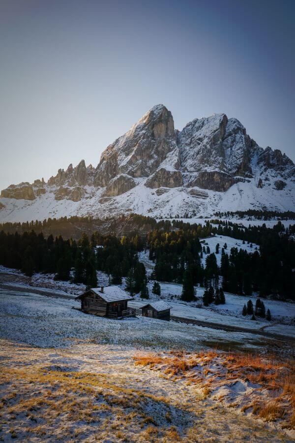 Sass de Putia Sunrise, Passo delle Erbe, Dolomites