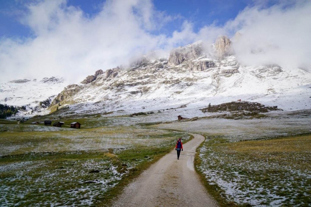 Sass de Putia Loop Trail, Dolomites