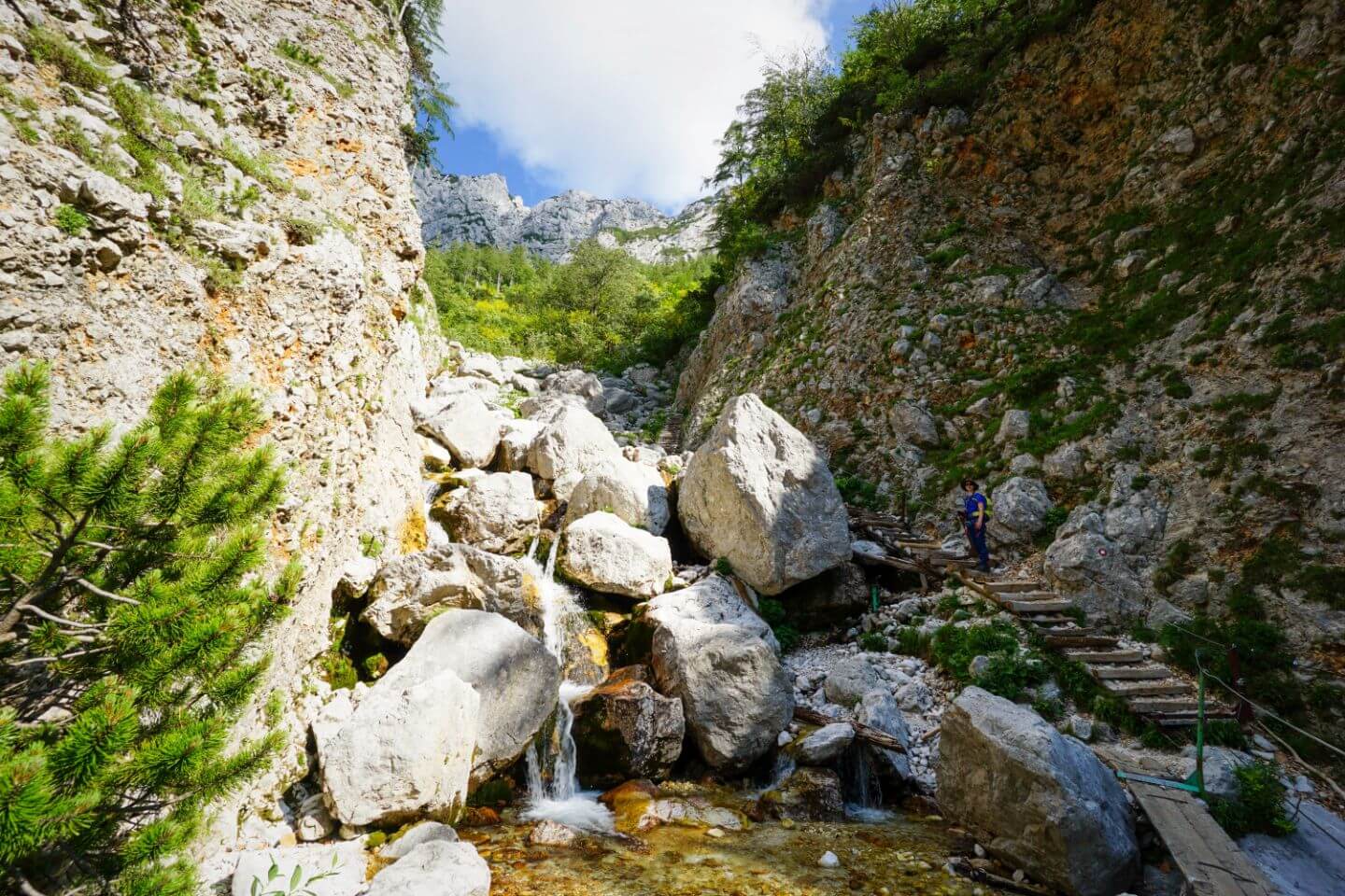 Slap Rinka to Kamnik Saddle, Kamnik-Savinja Alps