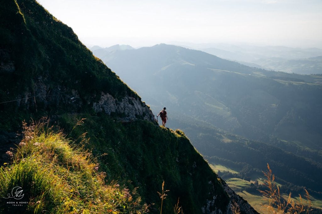 Schäfer ridge trail, Alpstein, Switzerland