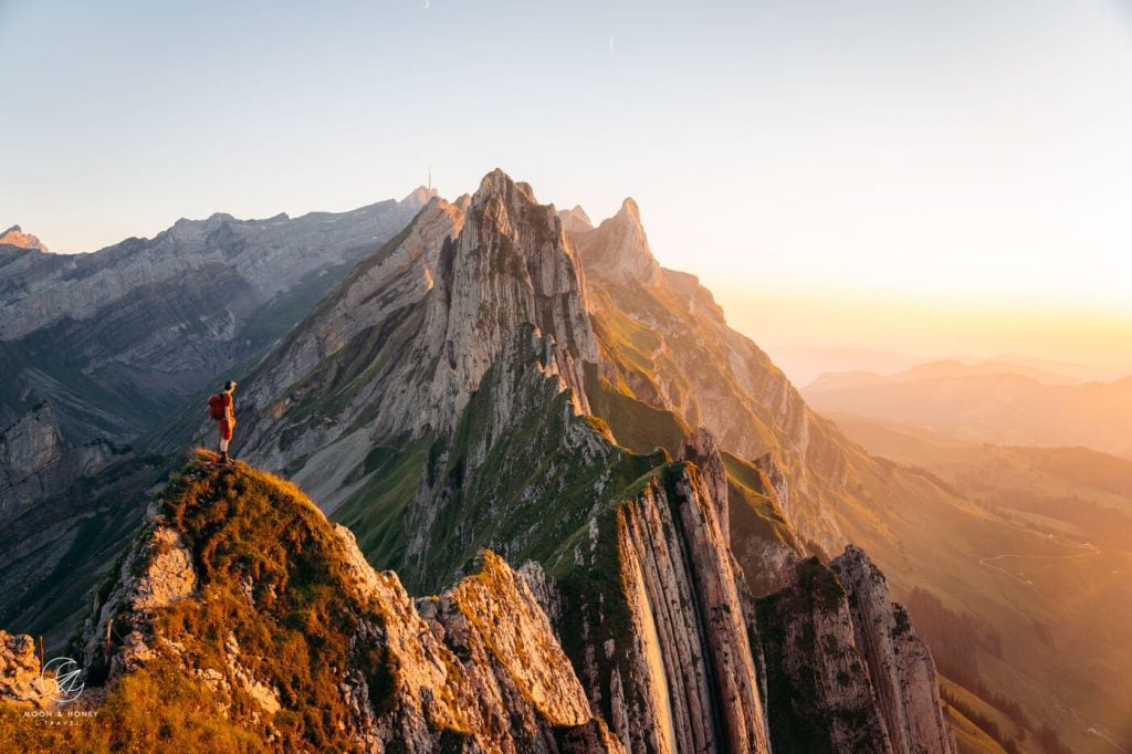 Schäfler Ridge Hike, Alpstein, Appenzell Alps, Switzerland