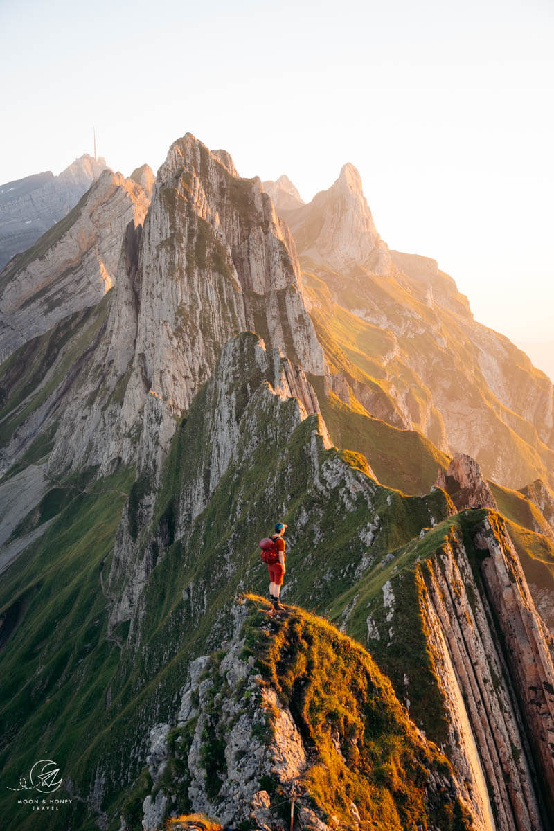 Schäfler Ridge Hike, Swiss Alps, Switzerland