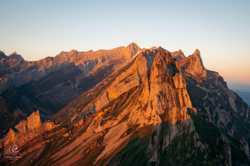 Schäfler Mountain Sunrise View, Appenzell, Switzerland