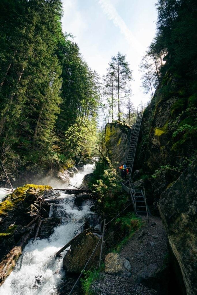 Alpinsteig zur Höll, Schladming, Österreich