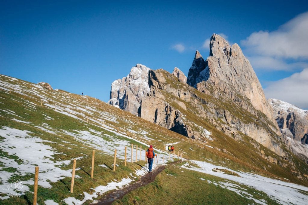 Seceda Hiking Trail, Dolomites, Northern Italy