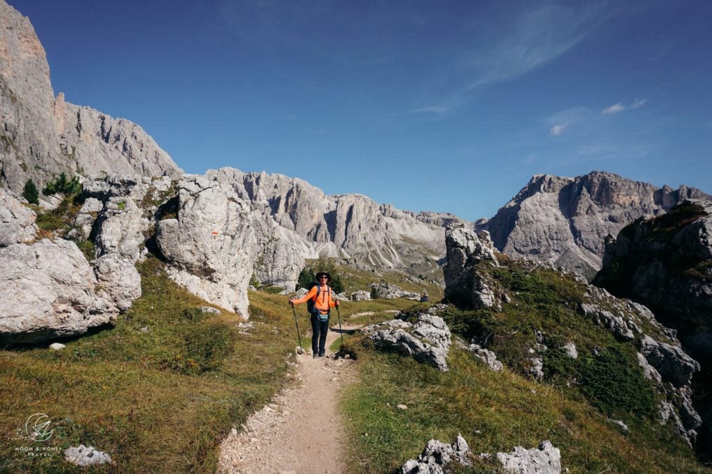 Pieralongia to Rifugio Firenze Hike, Dolomites