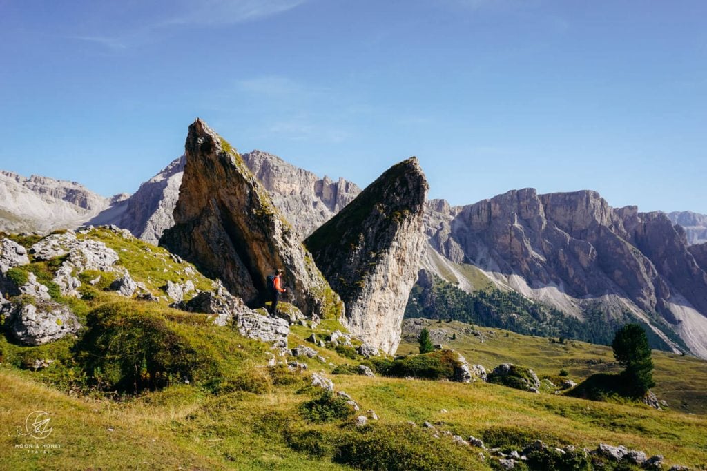 Pieralongia Spires, Val Gardena Dolomites