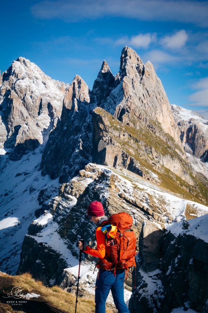 Seceda Dolomites Hiking Trail, Val Gardena, Italy